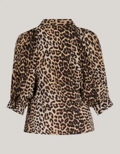 Printed Leopard Blouse