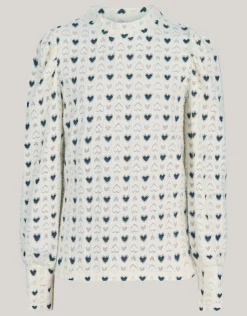 Printed Longsleeve Wit By Lizzy