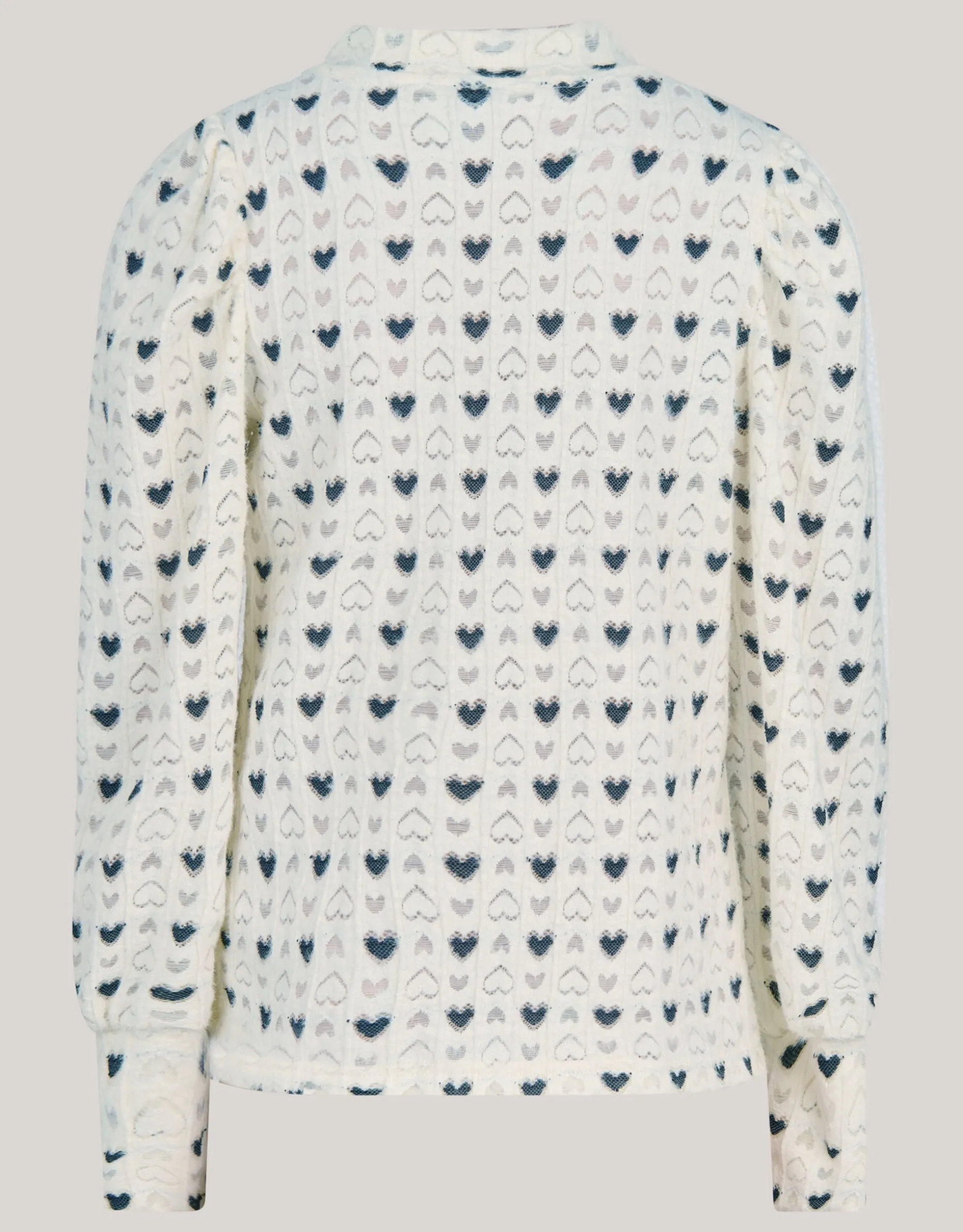 Printed Longsleeve Wit By Lizzy