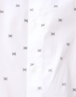 Printed Overhemd Wit