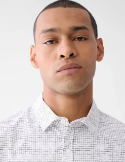 Printed Overhemd Wit