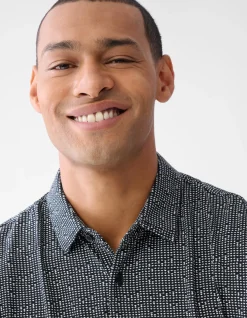 Printed Overhemd Zwart