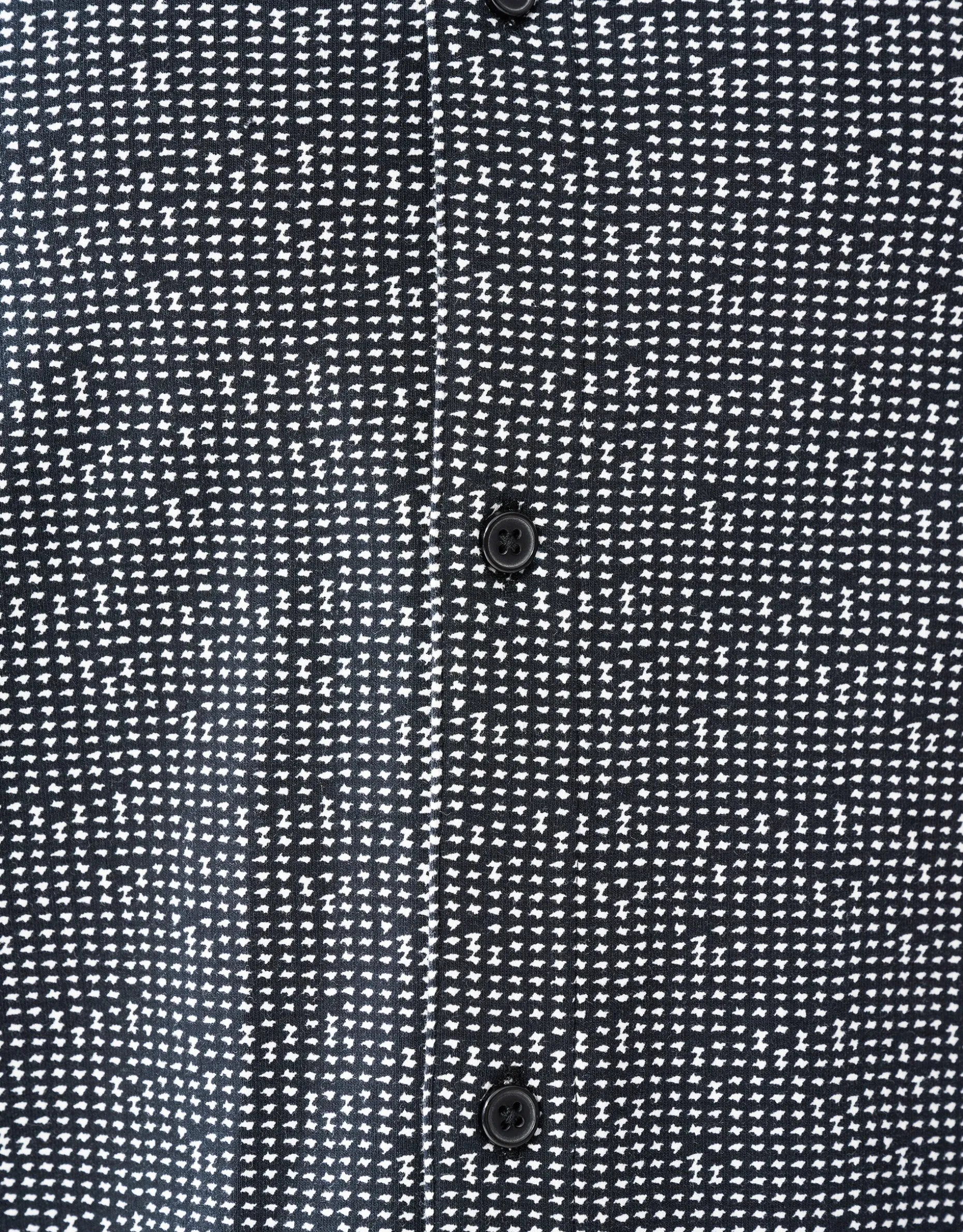 Printed Overhemd Zwart