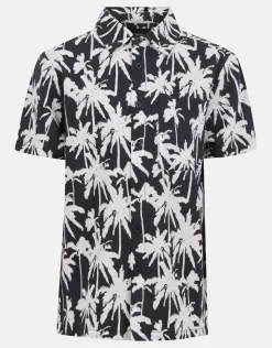 Printed Overhemd Zwart/Wit