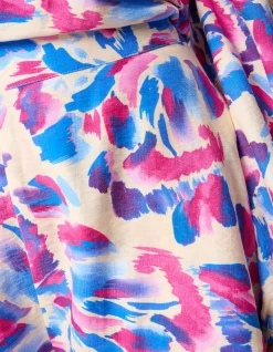 Printed Short Gebroken Wit