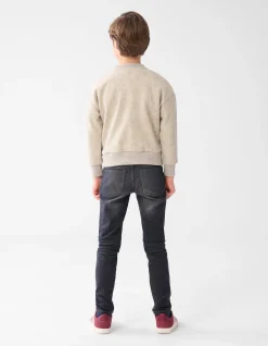 Printed Sweater Beige