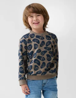 Printed Sweater Bruin