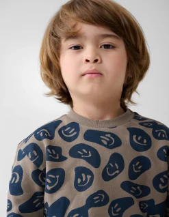 Printed Sweater Bruin