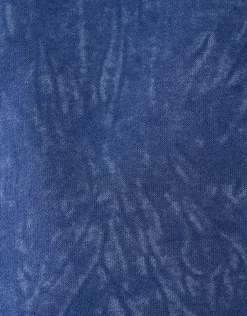 Printed Sweater Donkerblauw