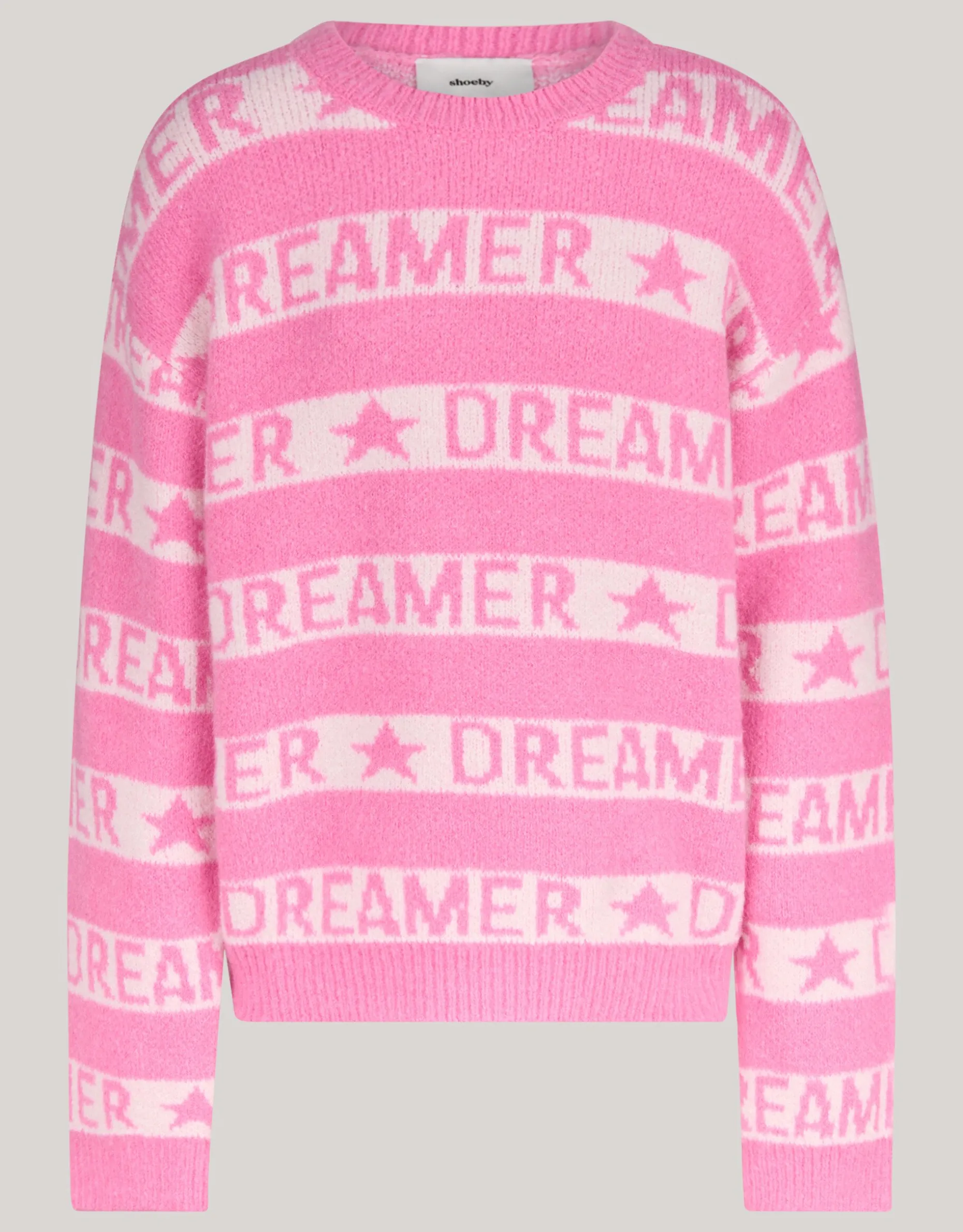 Printed Trui Lichtroze