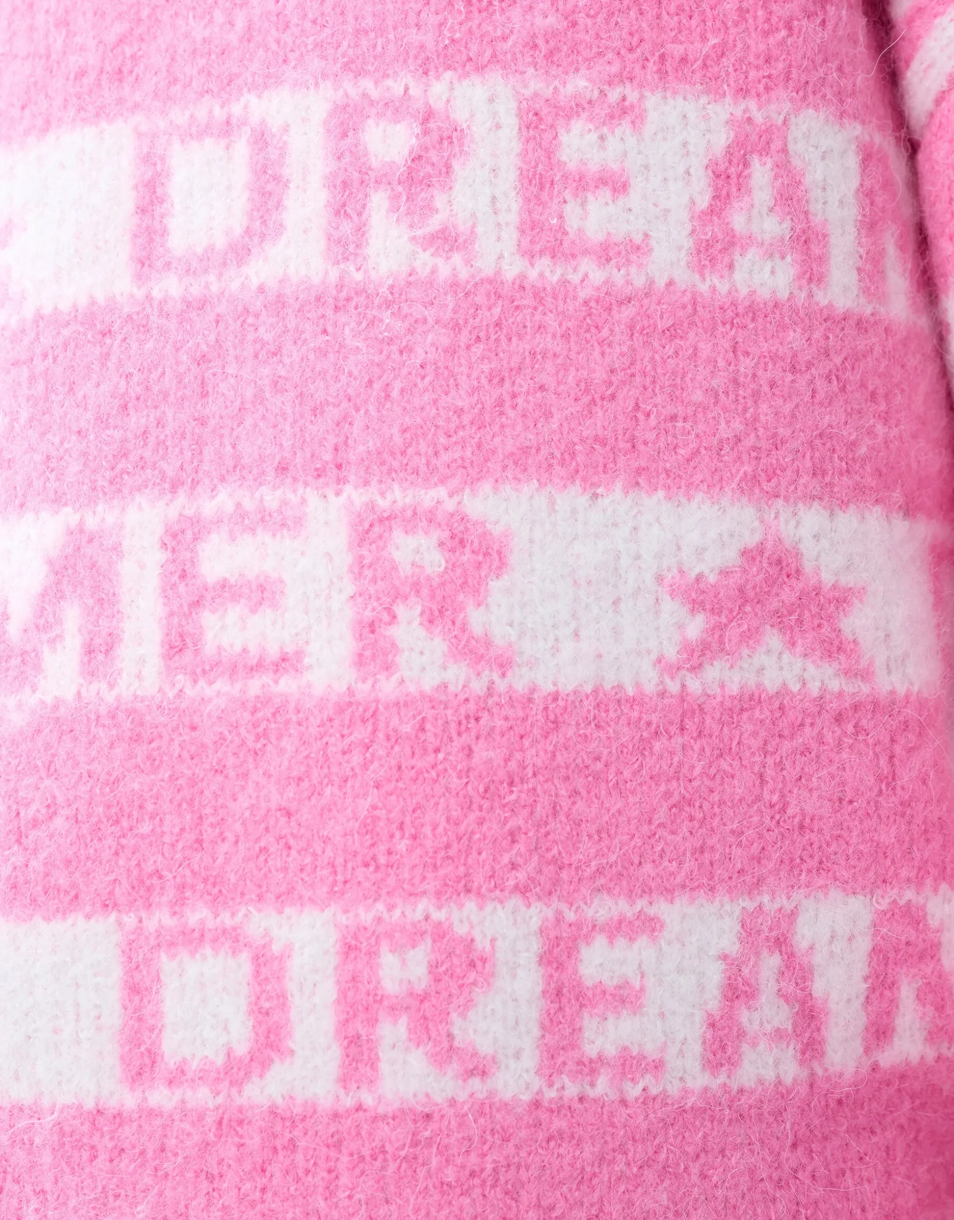 Printed Trui Lichtroze