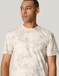 Printed T-shirt Gebroken Wit