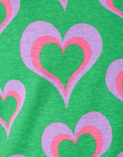 Printed T-shirt Groen