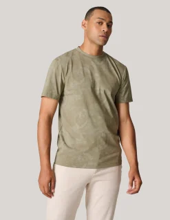 Printed T-shirt Groen