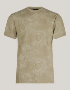 Printed T-shirt Groen