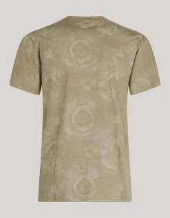 Printed T-shirt Groen