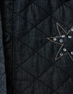 Quilted Gilet Donkergrijs