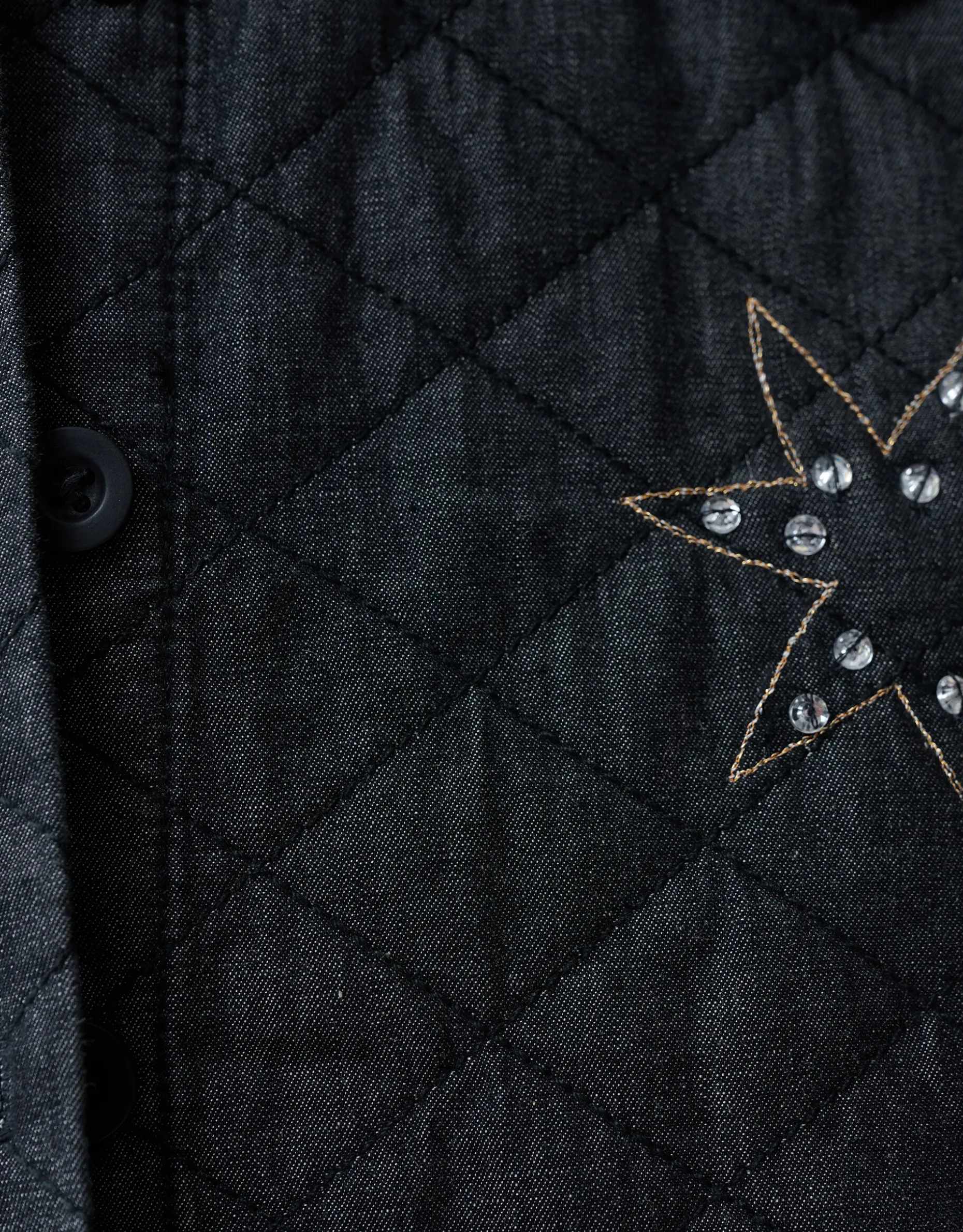 Quilted Gilet Donkergrijs