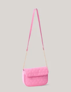Quilted Heart Tas Roze