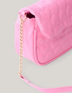 Quilted Heart Tas Roze