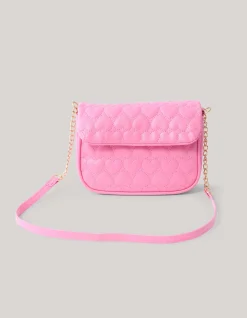Quilted Heart Tas Roze