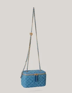 Quilted Tas Blauw