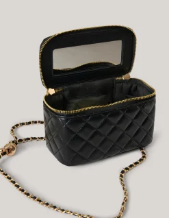 Quilted Tas Zwart
