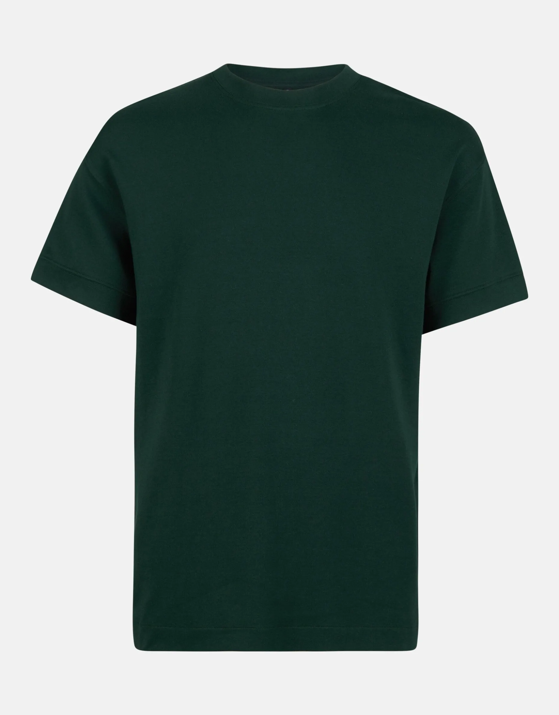 Relaxed Fit T-shirt Donkergroen