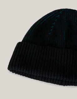 Rib Beanie Zwart