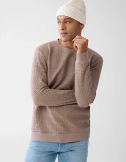 Rib Beanie Gebroken Wit