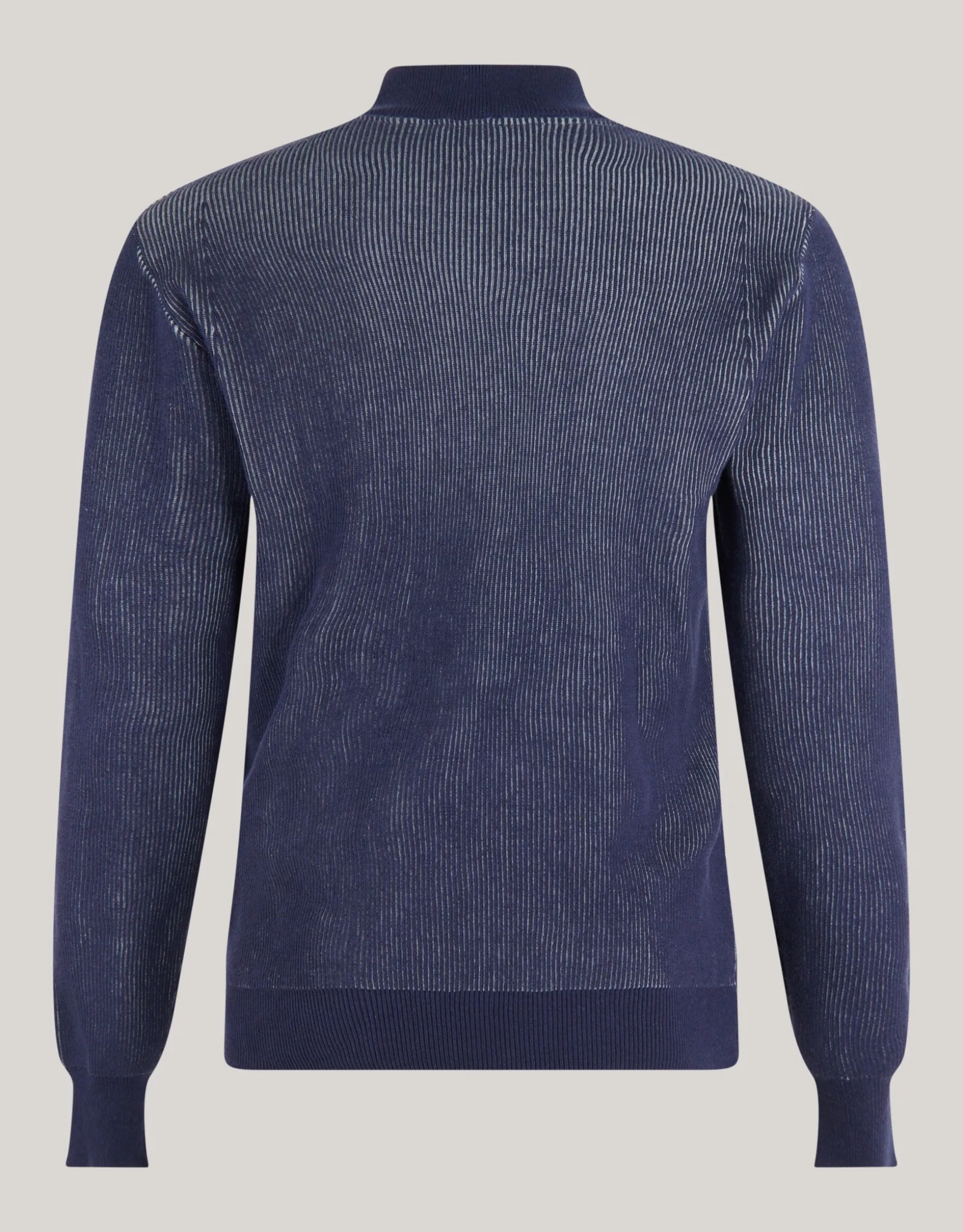 Rib Trui Donkerblauw