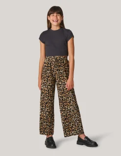 Ribbel Crop Top Donkergrijs