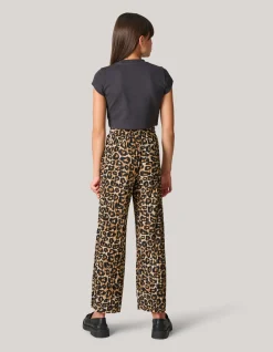 Ribbel Crop Top Donkergrijs