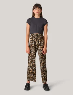 Ribbel Crop Top Donkergrijs