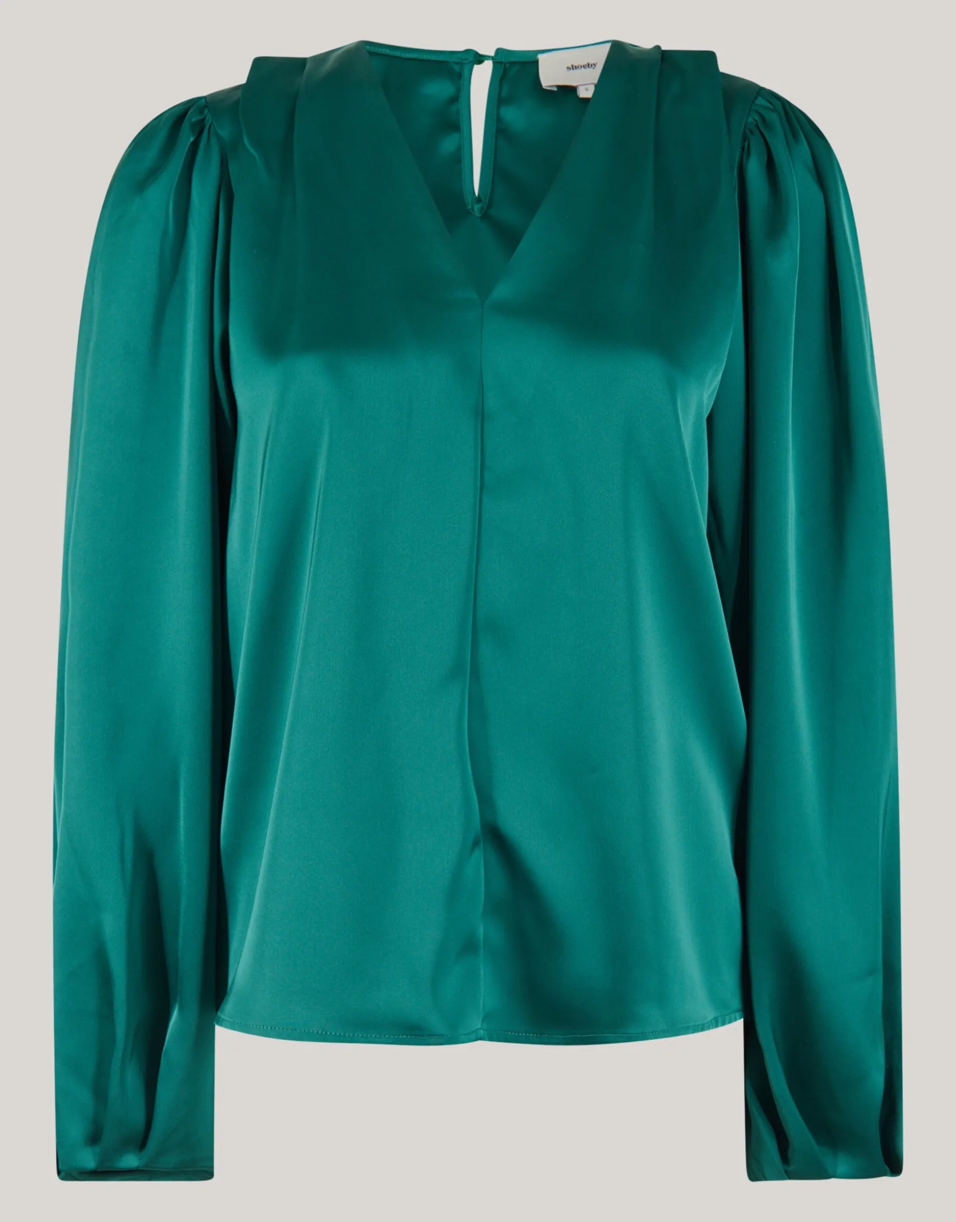 Roos Blouse Donkergroen