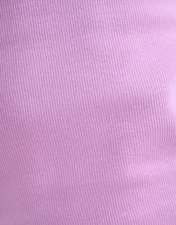 Ruffle Rib Top Lichtpaars