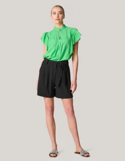 Ruffle Top Groen
