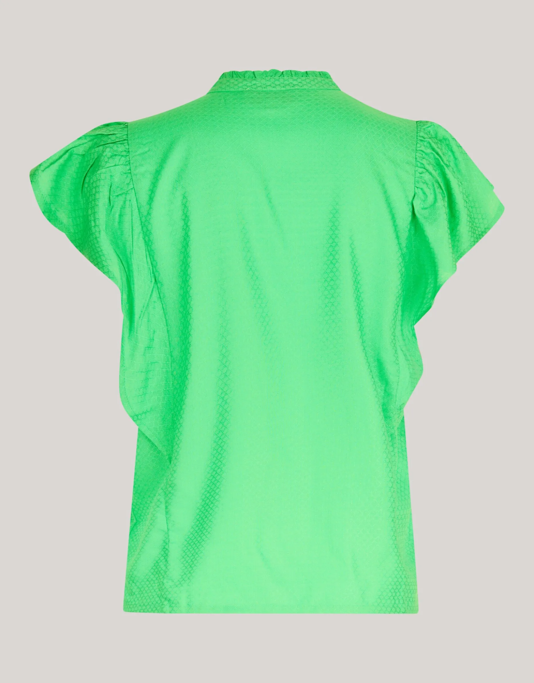 Ruffle Top Groen