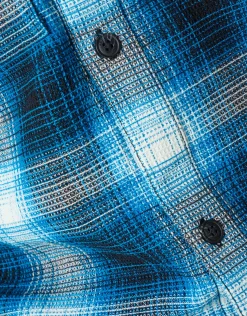 Ruiten Overhemd Donkerblauw