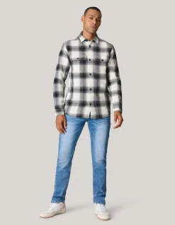 Ruiten Overhemd Zwart