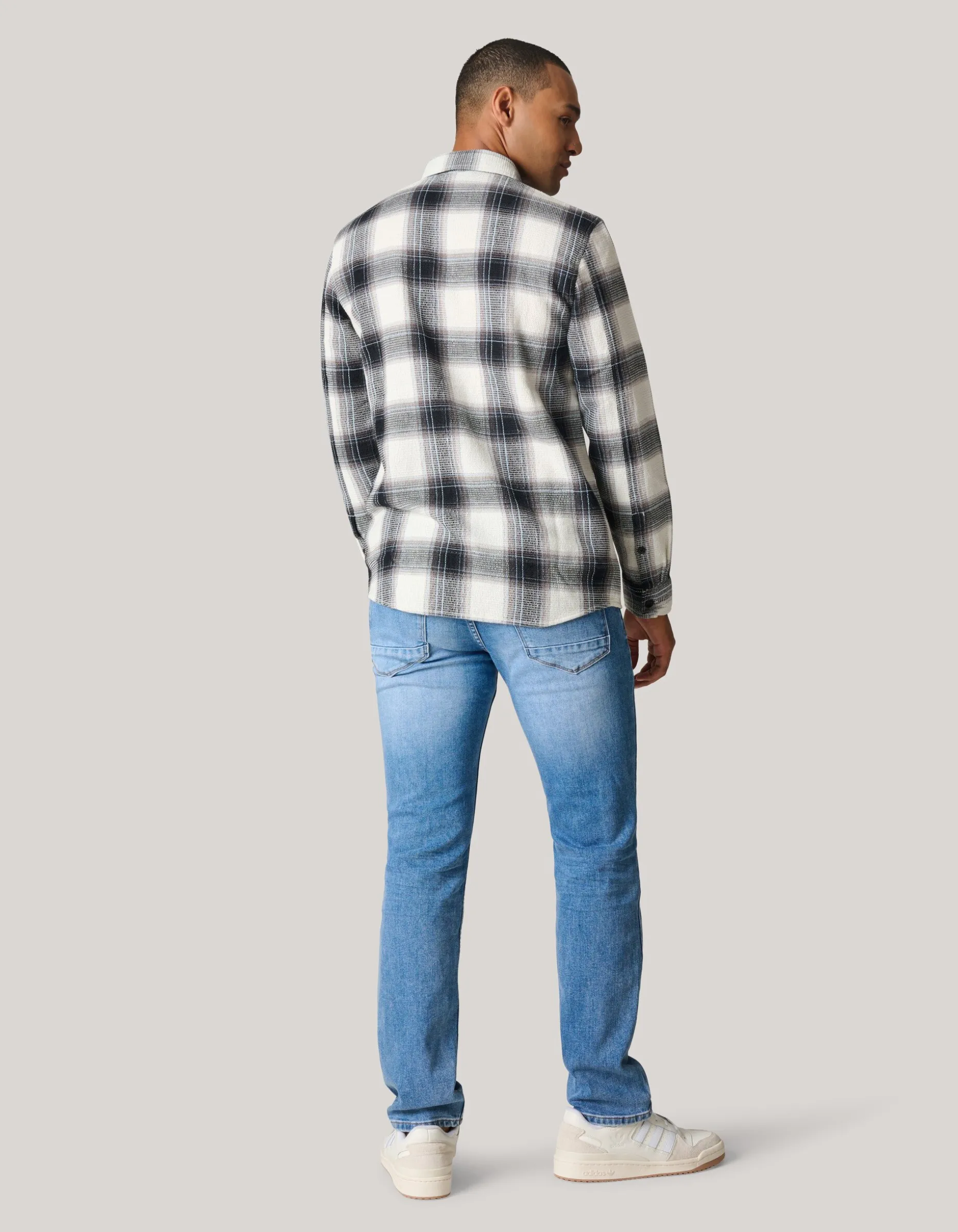 Ruiten Overhemd Zwart