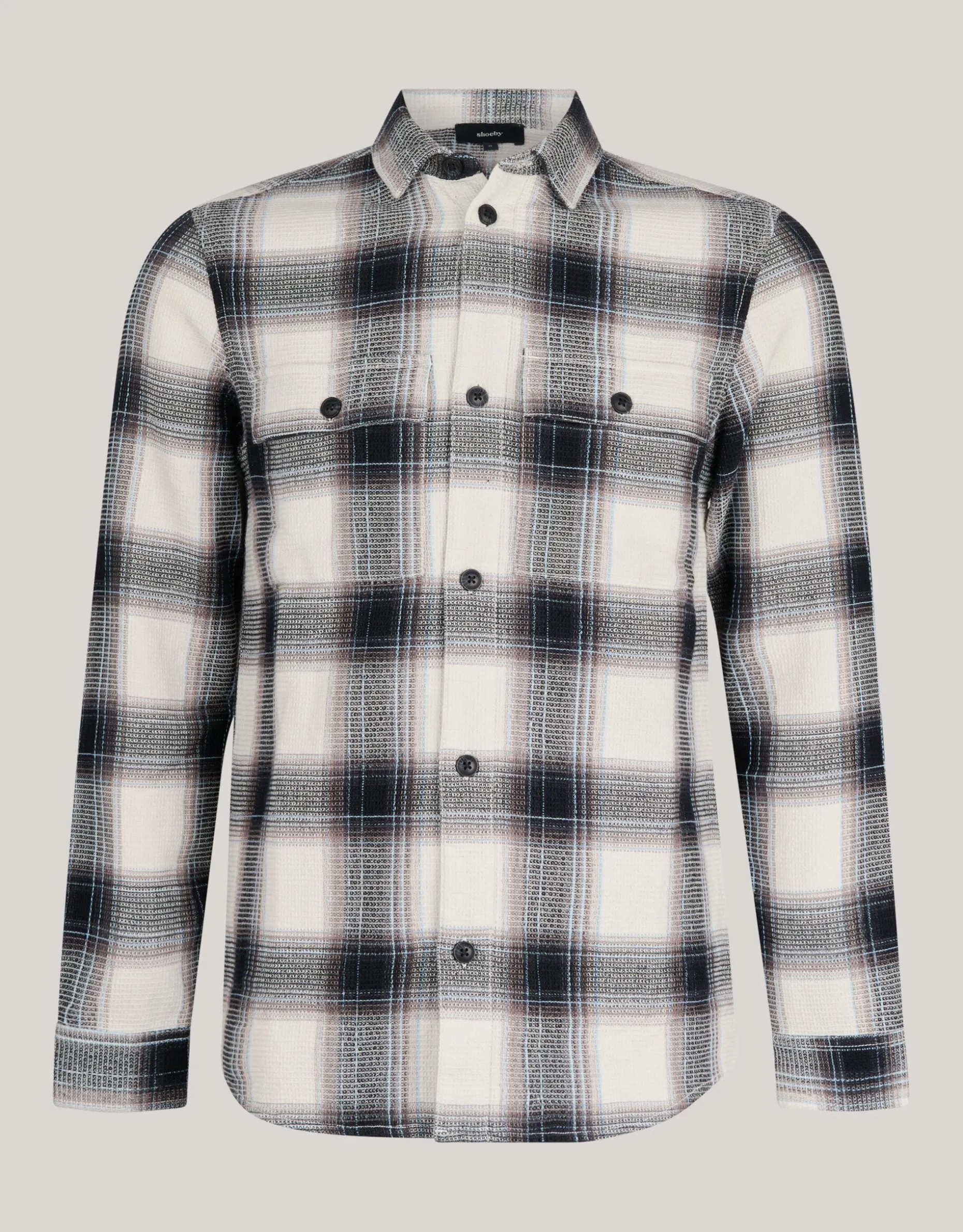 Ruiten Overhemd Zwart