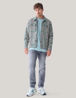 Ruiten Overshirt Groen