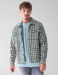 Ruiten Overshirt Groen