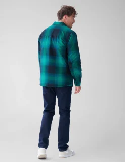 Ruiten Padded Overshirt Groen