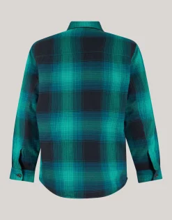 Ruiten Padded Overshirt Groen