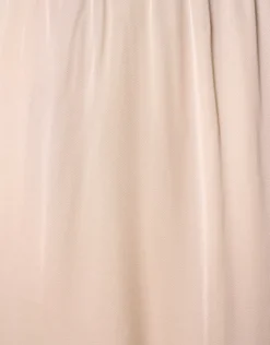 Satijnen Maxi Rok Zand