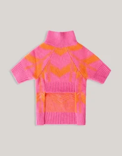 Sequin Honden Trui Roze By Furmey