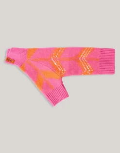 Sequin Honden Trui Roze By Furmey