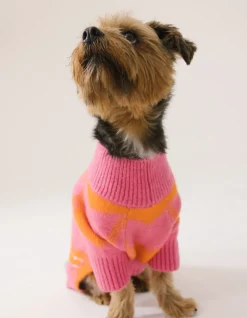 Sequin Honden Trui Roze By Furmey